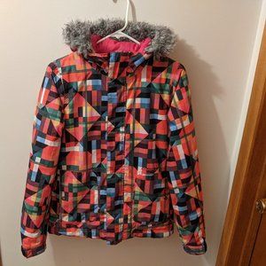 O'Neill Youth Girls Tigereye Insulated Snowboard Jacket - 14